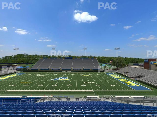 Seating view for Delaware Stadium Section C