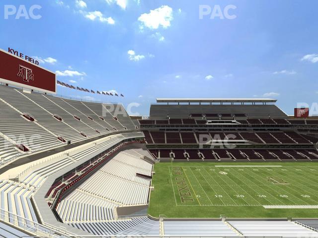 Seating view for Kyle Field Section 339