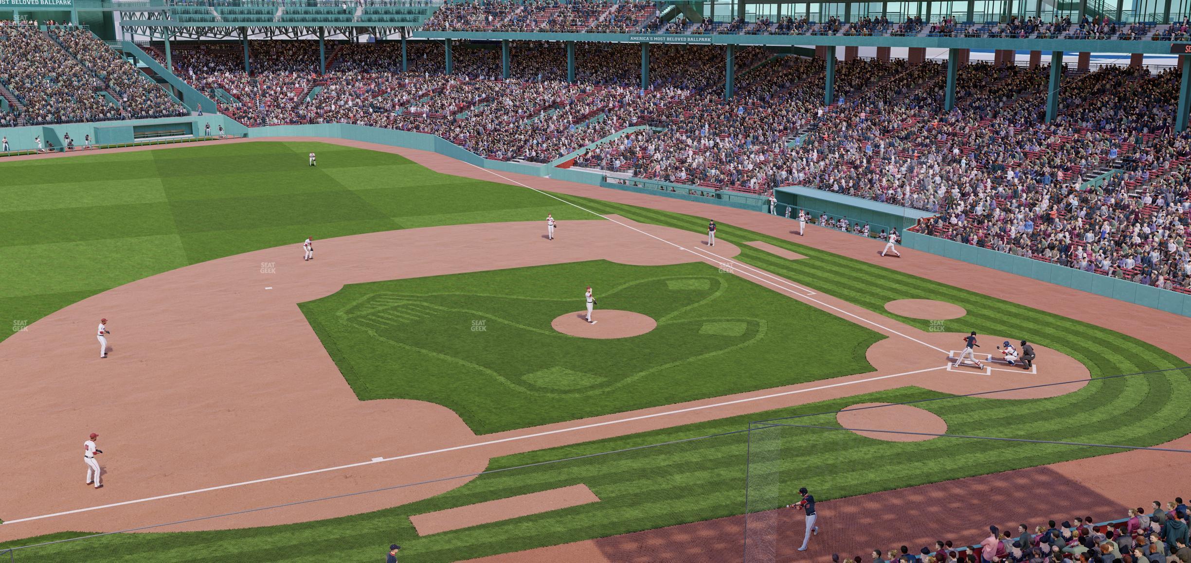 Seating view for Fenway Park Section Dell Technologies Suite L 10