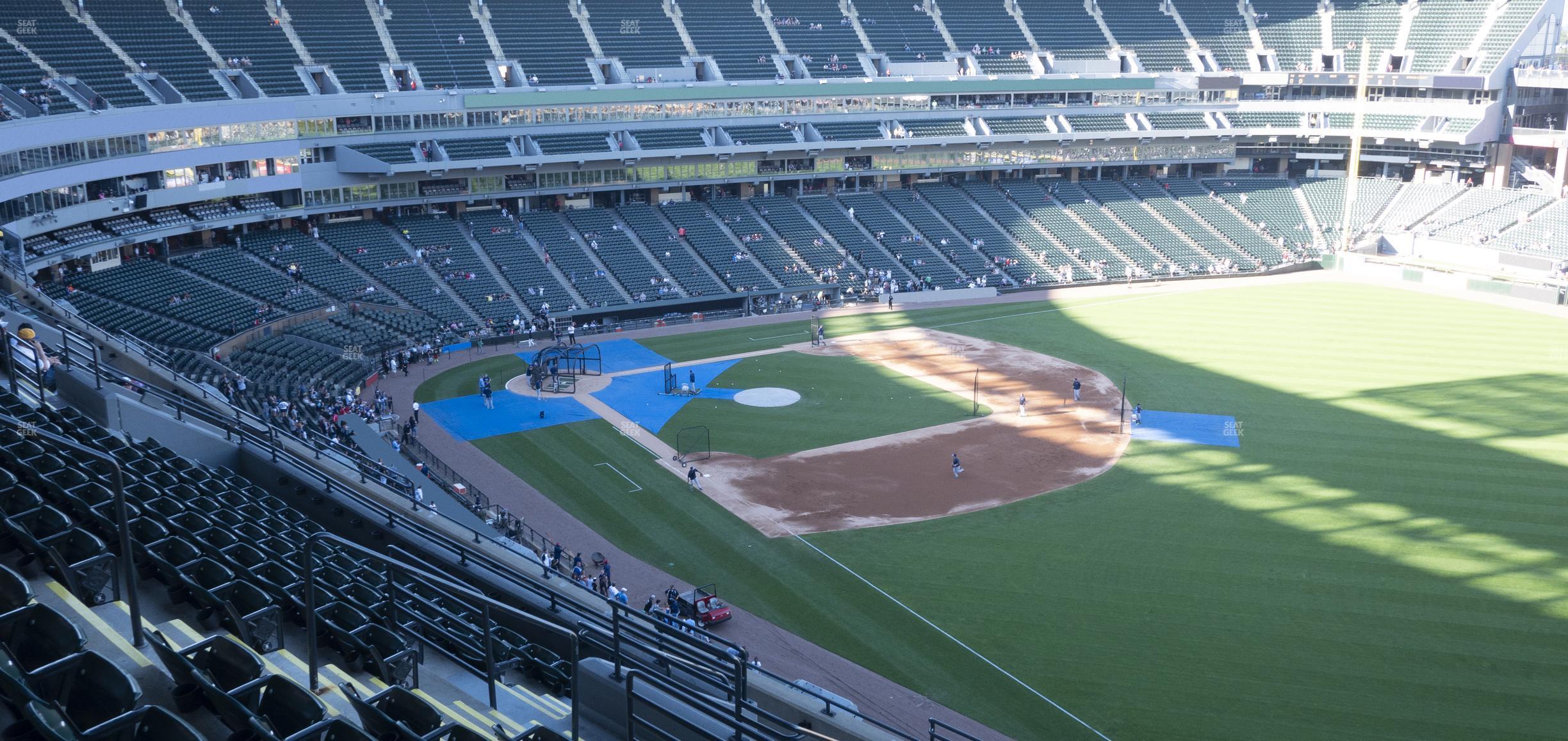 Seating view for Guaranteed Rate Field Section 512