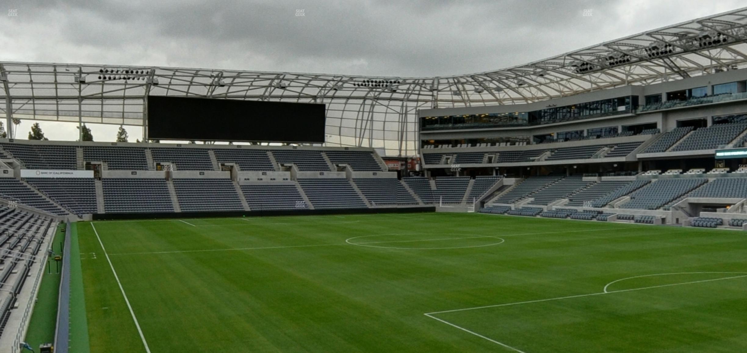 Seating view for BMO Stadium Section 107