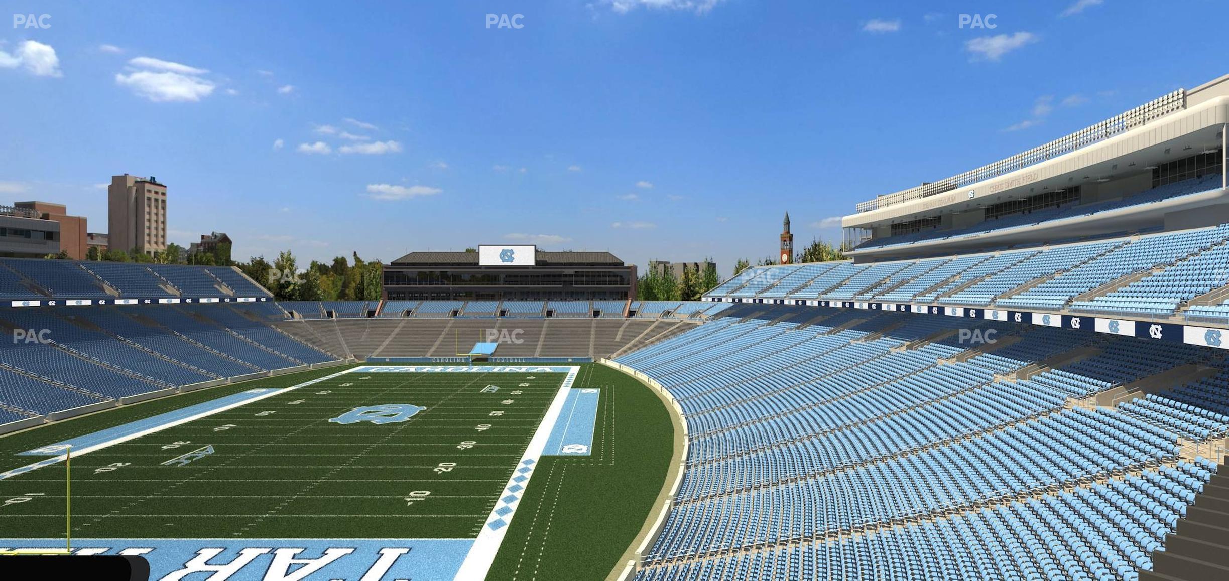 Seating view for Kenan Memorial Stadium Section 236