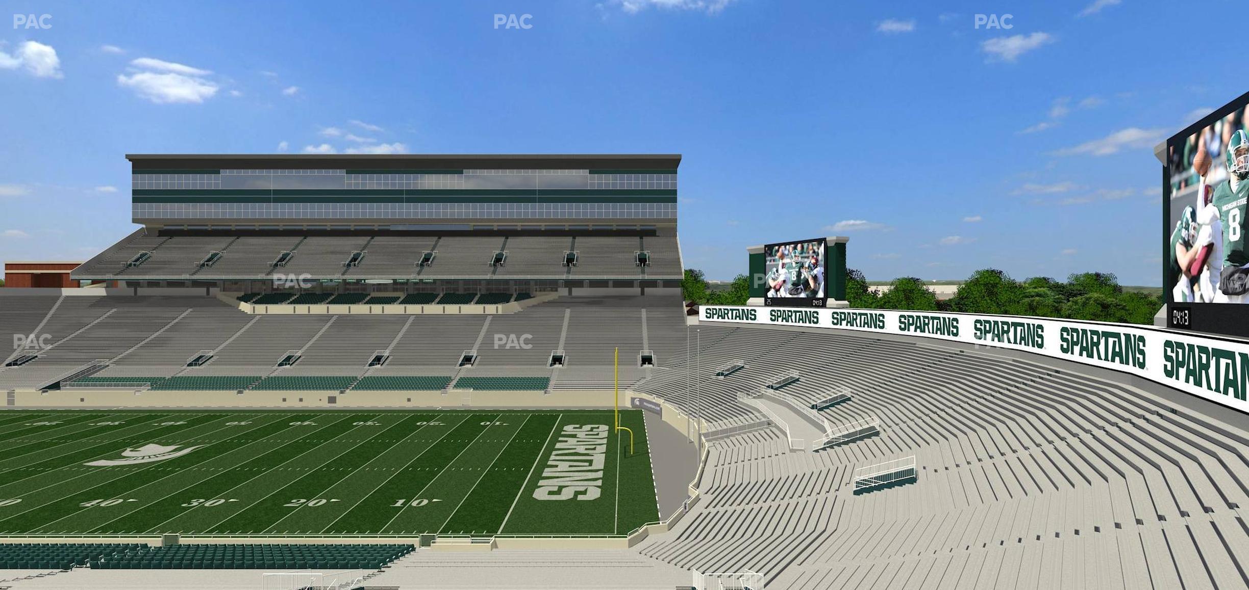 Seating view for Spartan Stadium (Michigan) Section 5