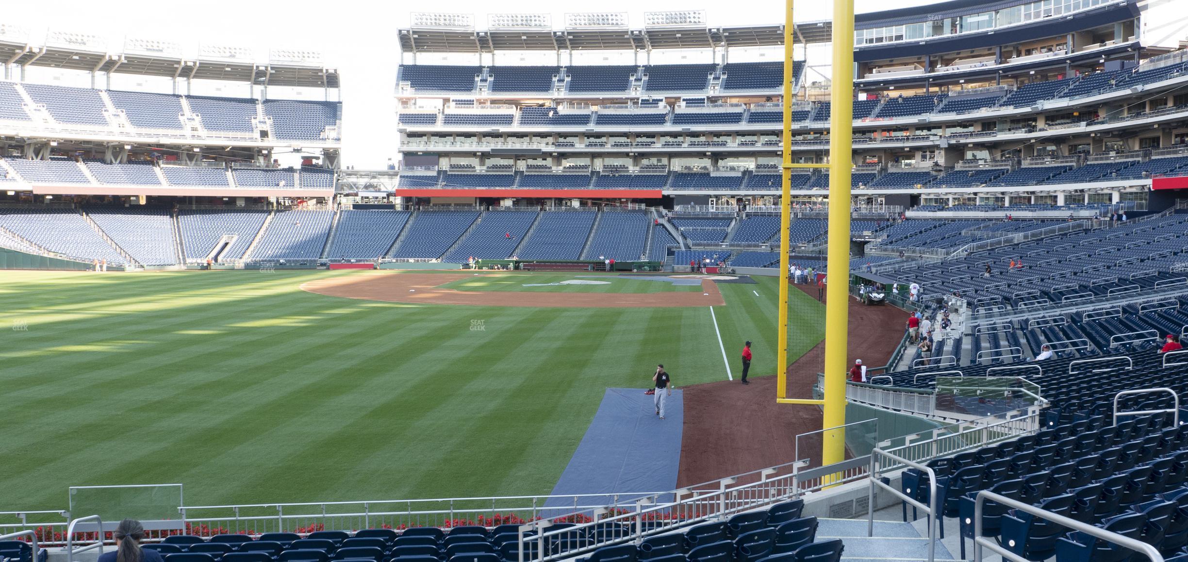 Seating view for Nationals Park Section 106