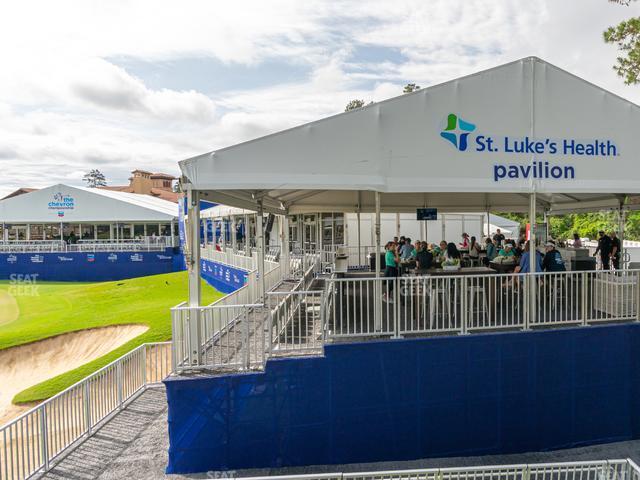 Seating view for The Club at Carlton Woods - Nicklaus Course Section St Lukes Health Pavilion