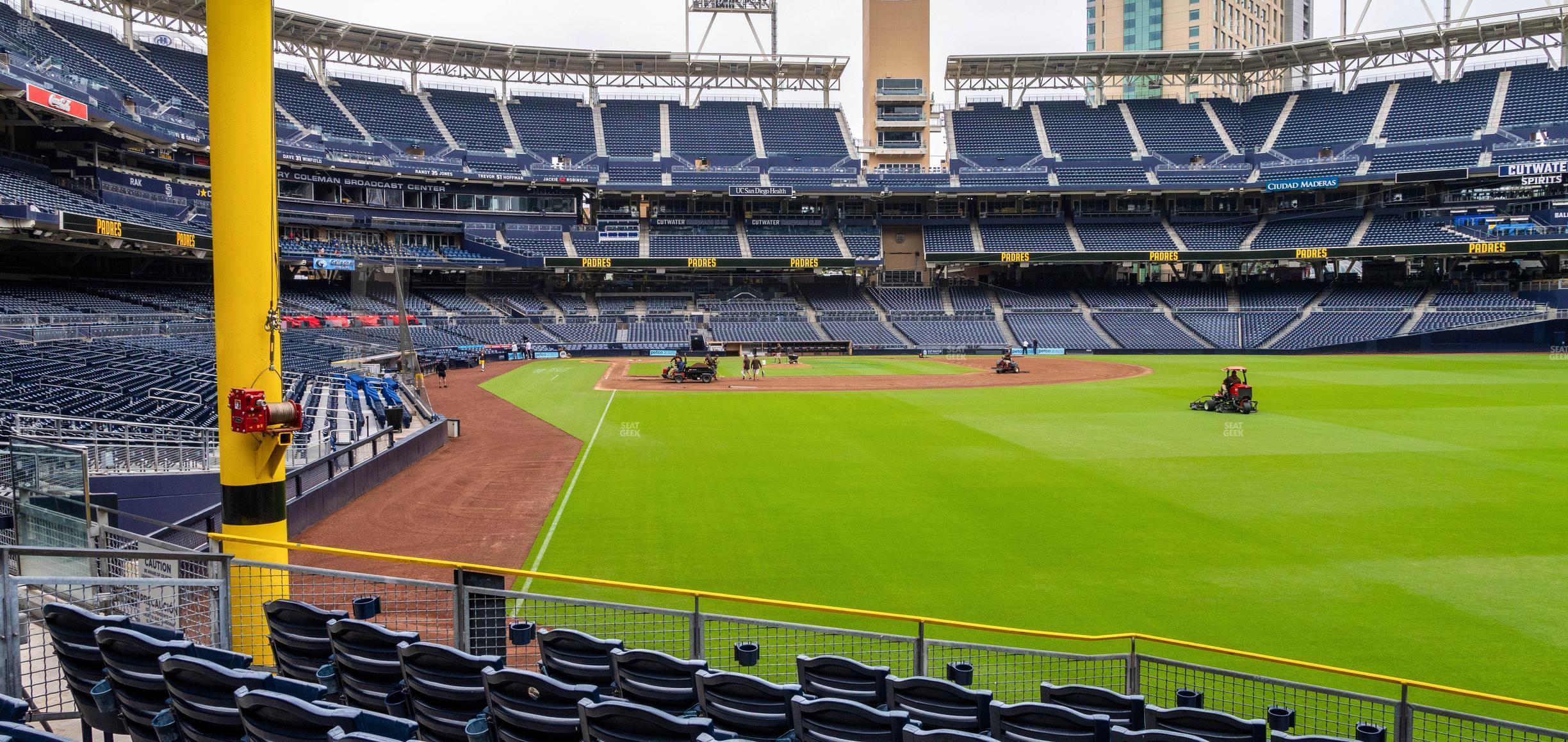 Seating view for Petco Park Section 125