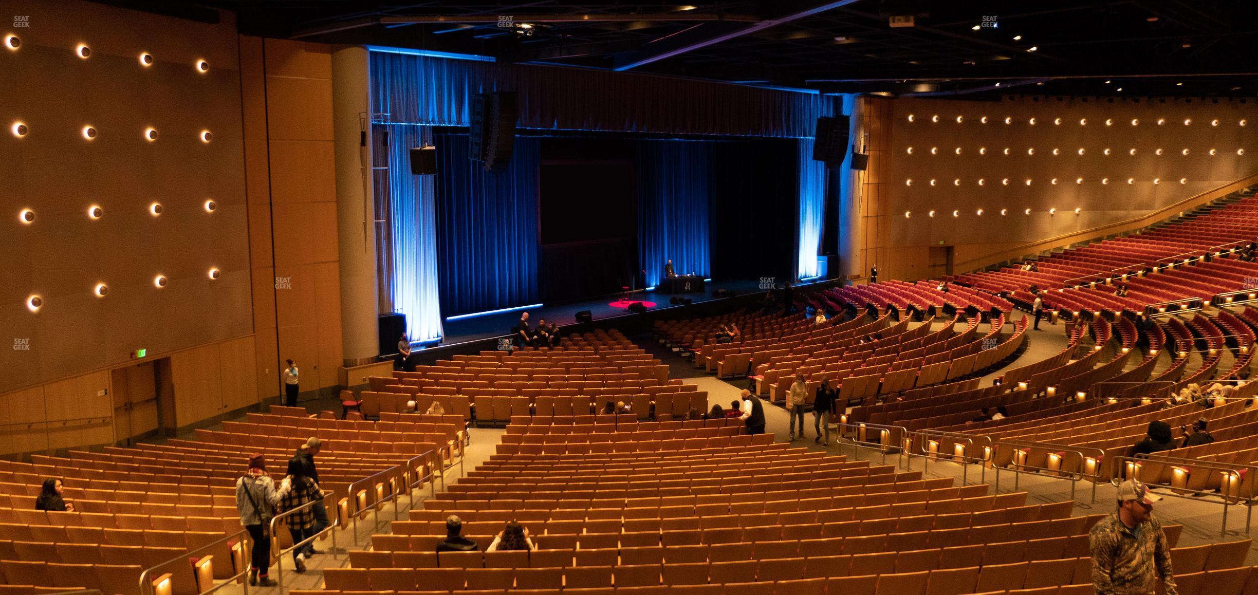 Seating view for Bellco Theatre Section Loge 2