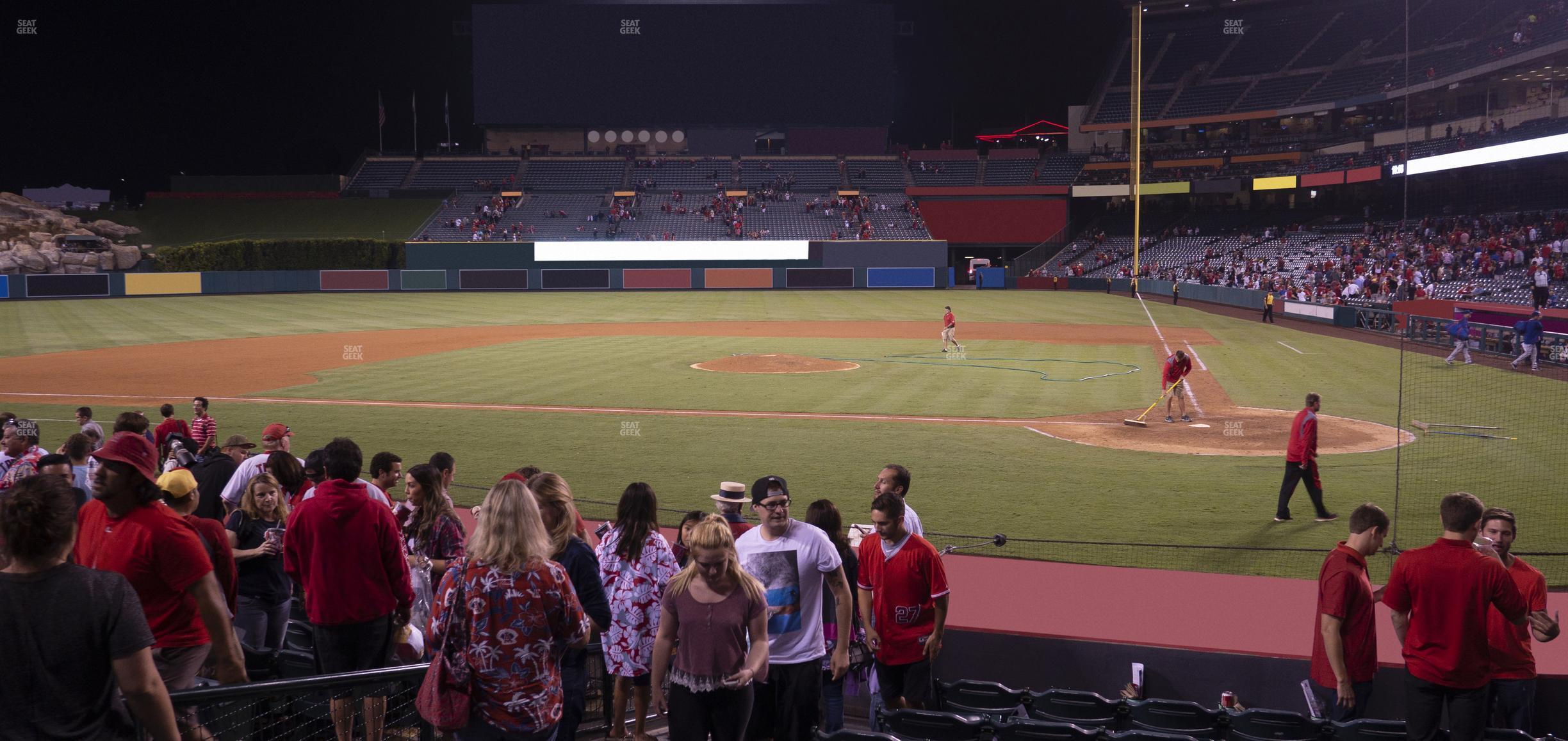 Seating view for Angel Stadium of Anaheim Section 114