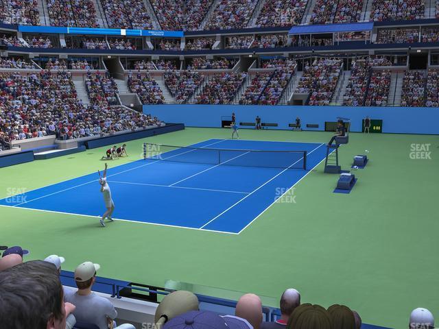 Seating view for Arthur Ashe Stadium Section 39