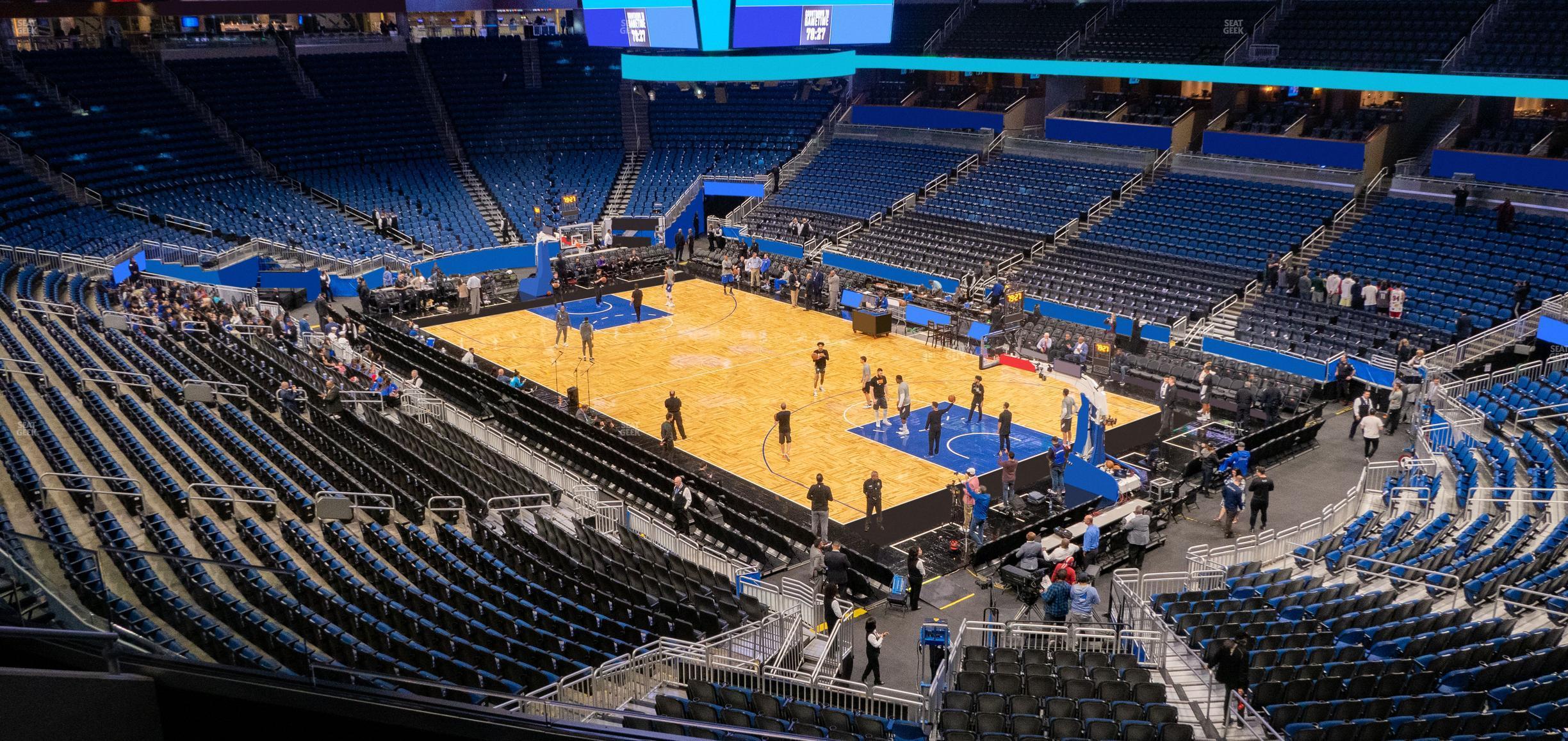 Seating view for Kia Center Section Legends Suite B