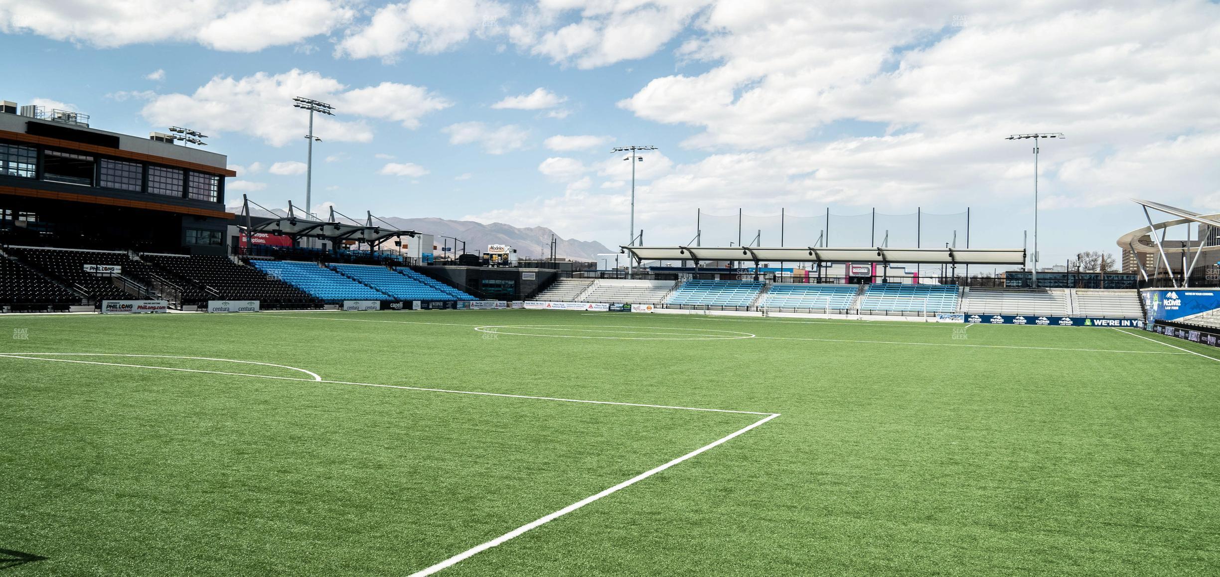 Seating view for Weidner Field Section Standing 126