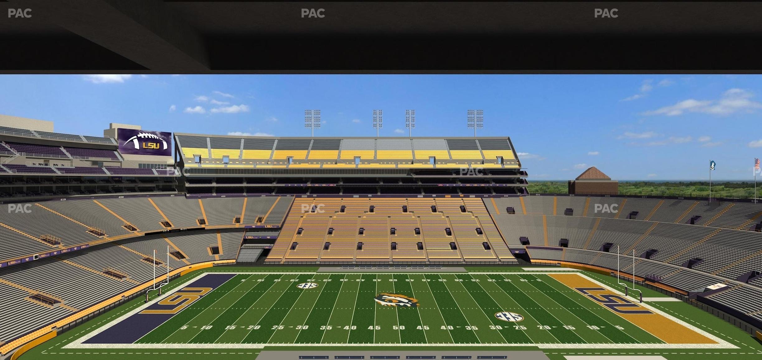 Seating view for Tiger Stadium Section Suite 214