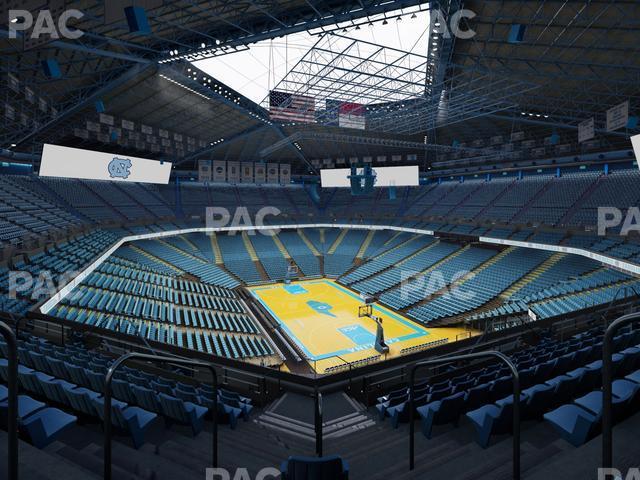 Seating view for Dean Smith Center Section 214 A