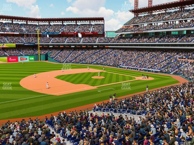 Seating view for Citizens Bank Park Section Suite 13