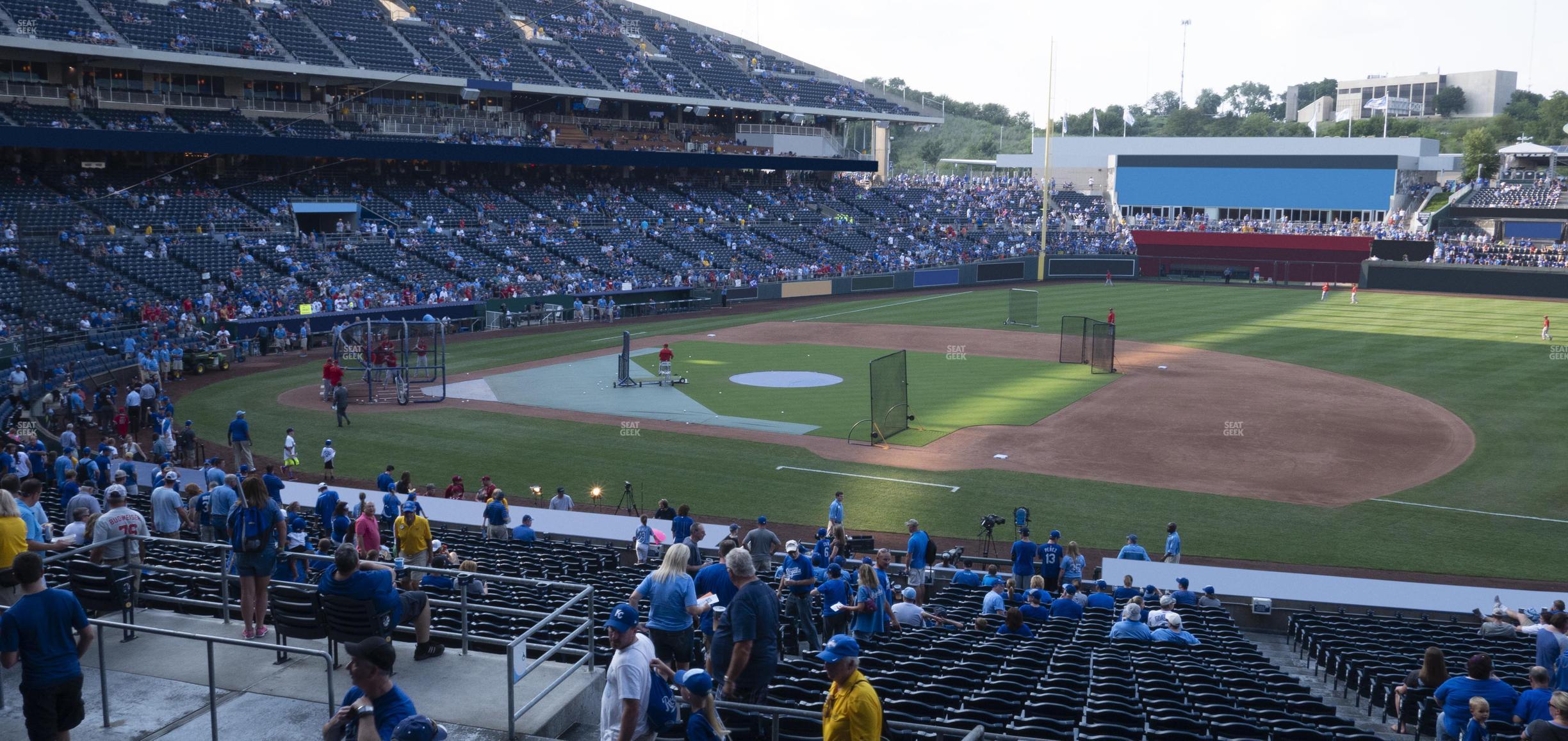 Seating view for Kauffman Stadium Section 237