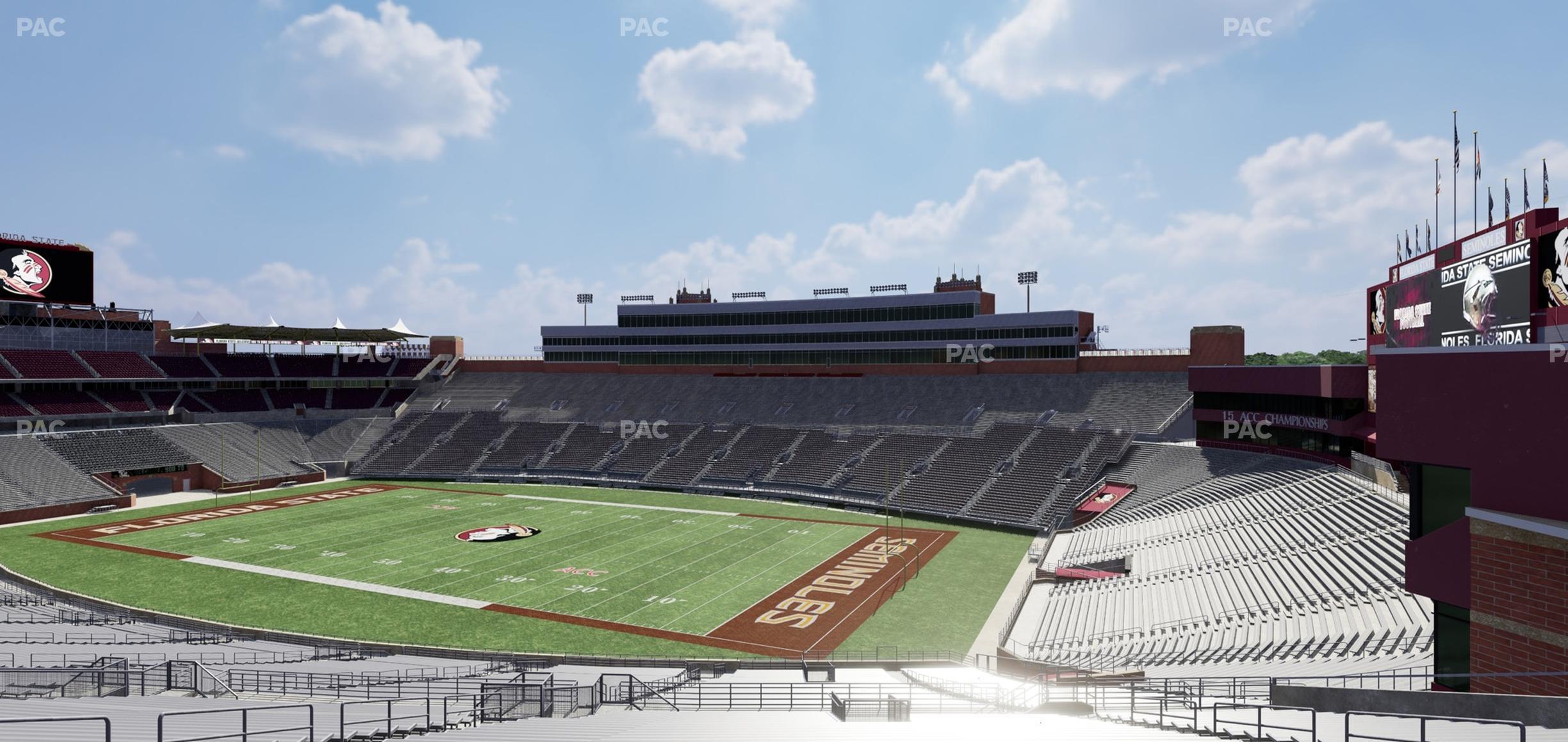 Seating view for Doak Campbell Stadium Section 5