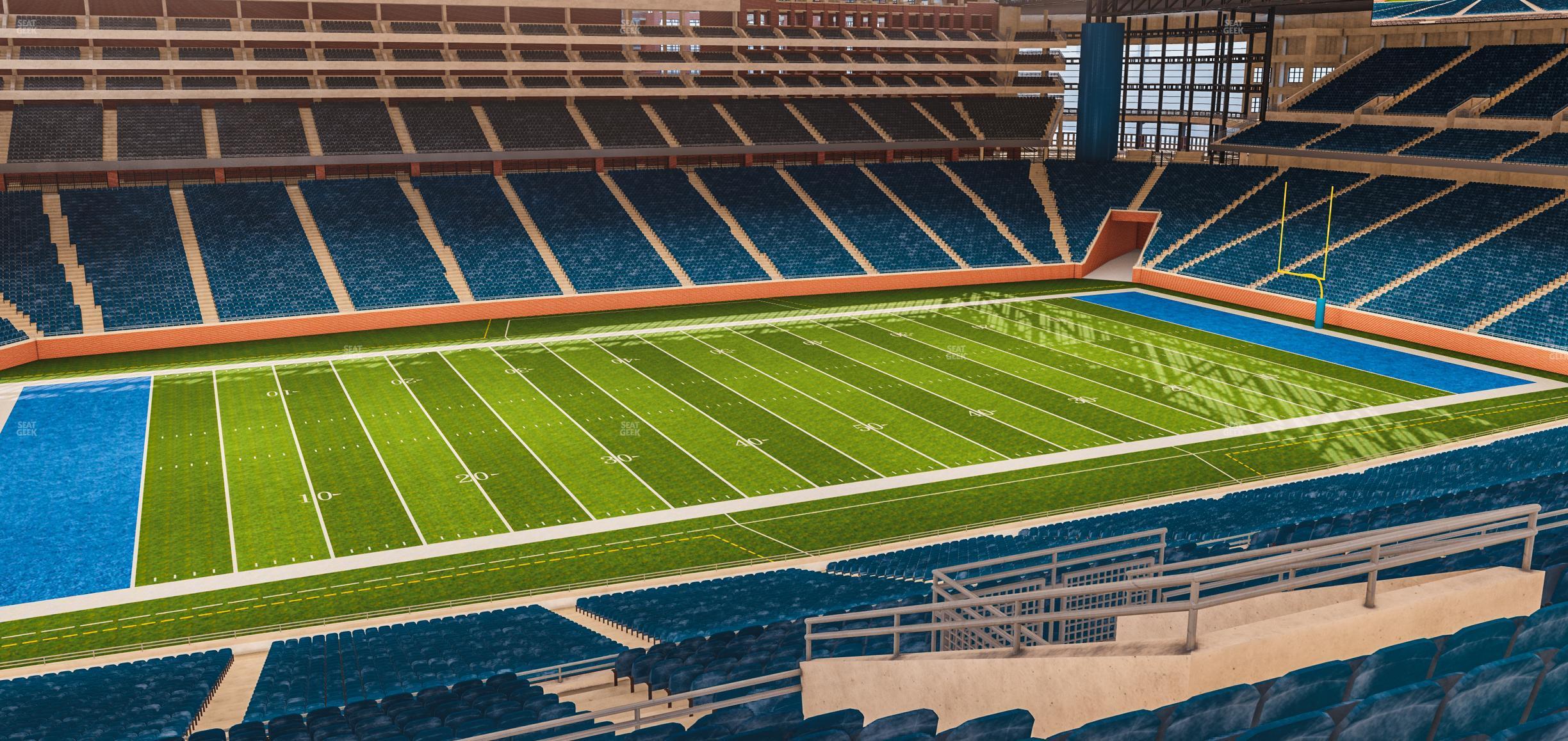 Seating view for Ford Field Section 328