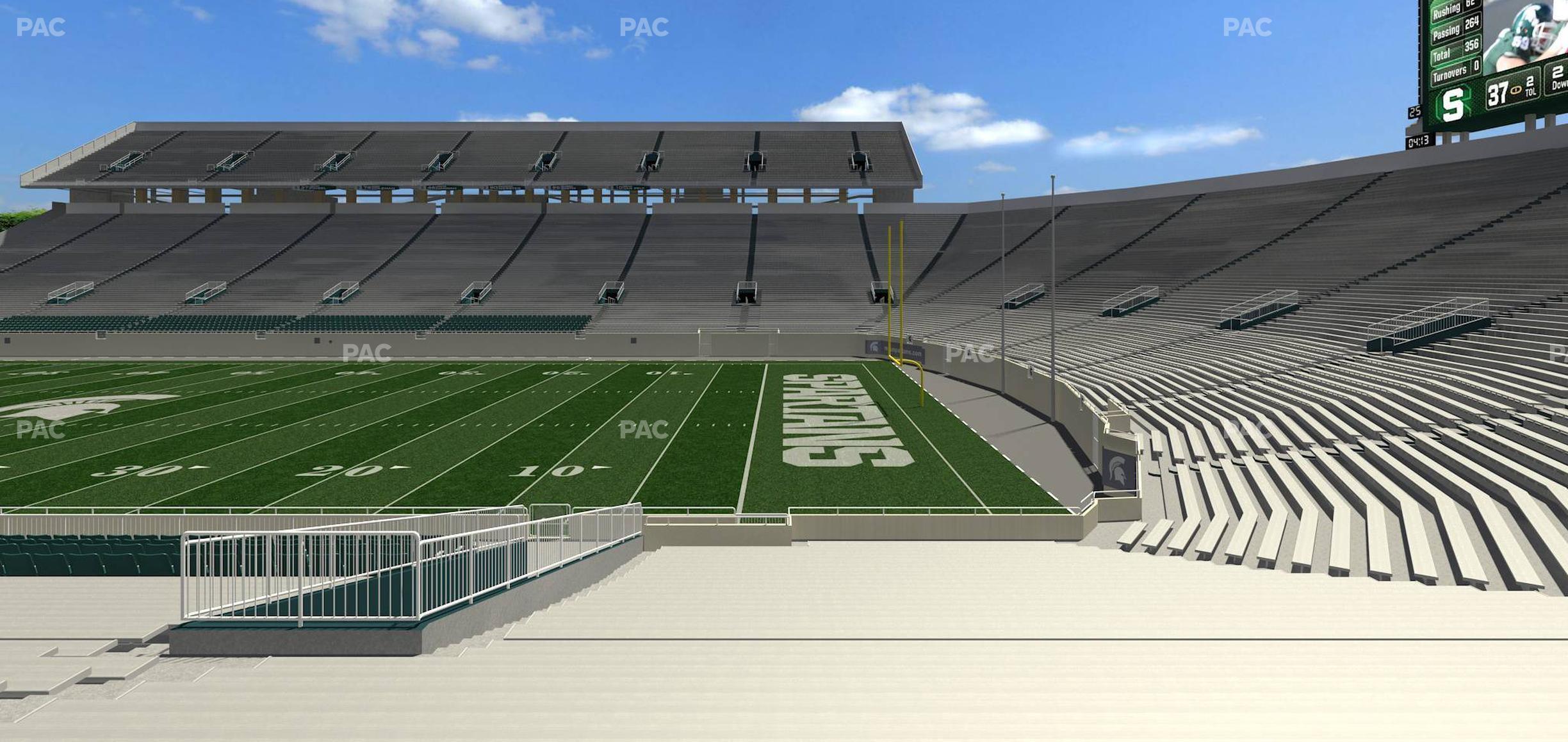 Seating view for Spartan Stadium (Michigan) Section 21