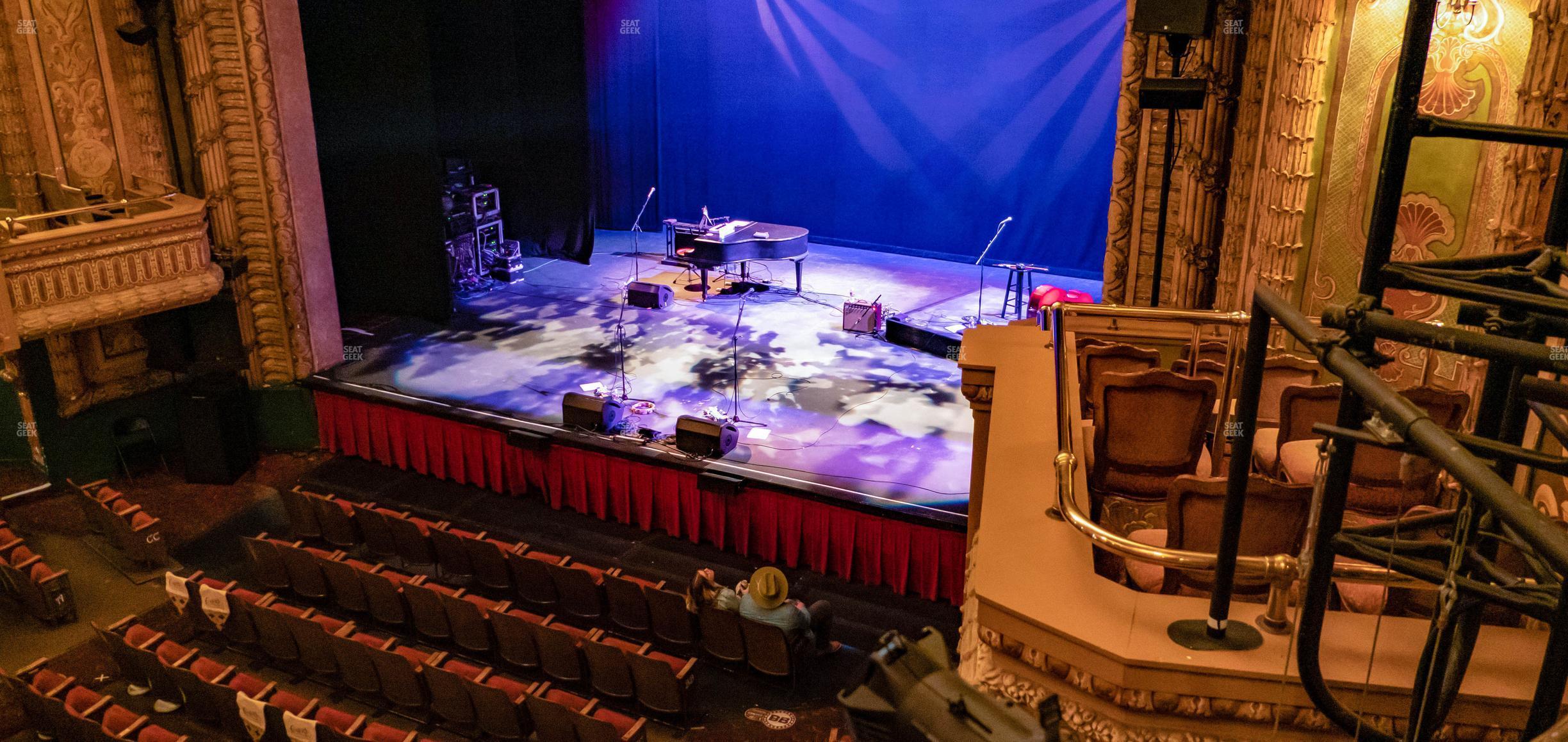 Seating view for Paramount Theatre Austin Section Mezzanine Right