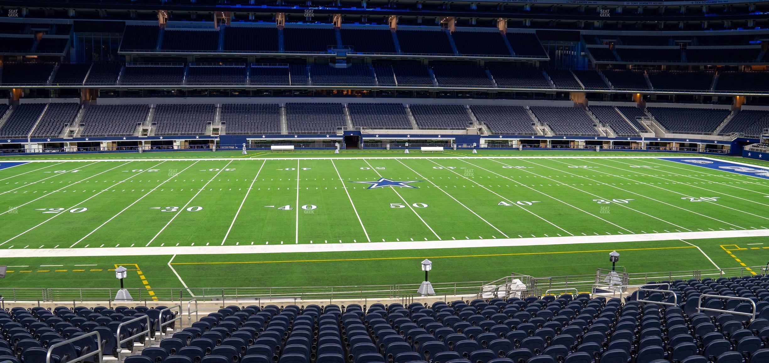 Seating view for AT&T Stadium Section Hall Of Fame Suite 202