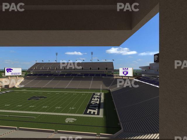 Seating view for Bill Snyder Family Stadium Section Loge 335