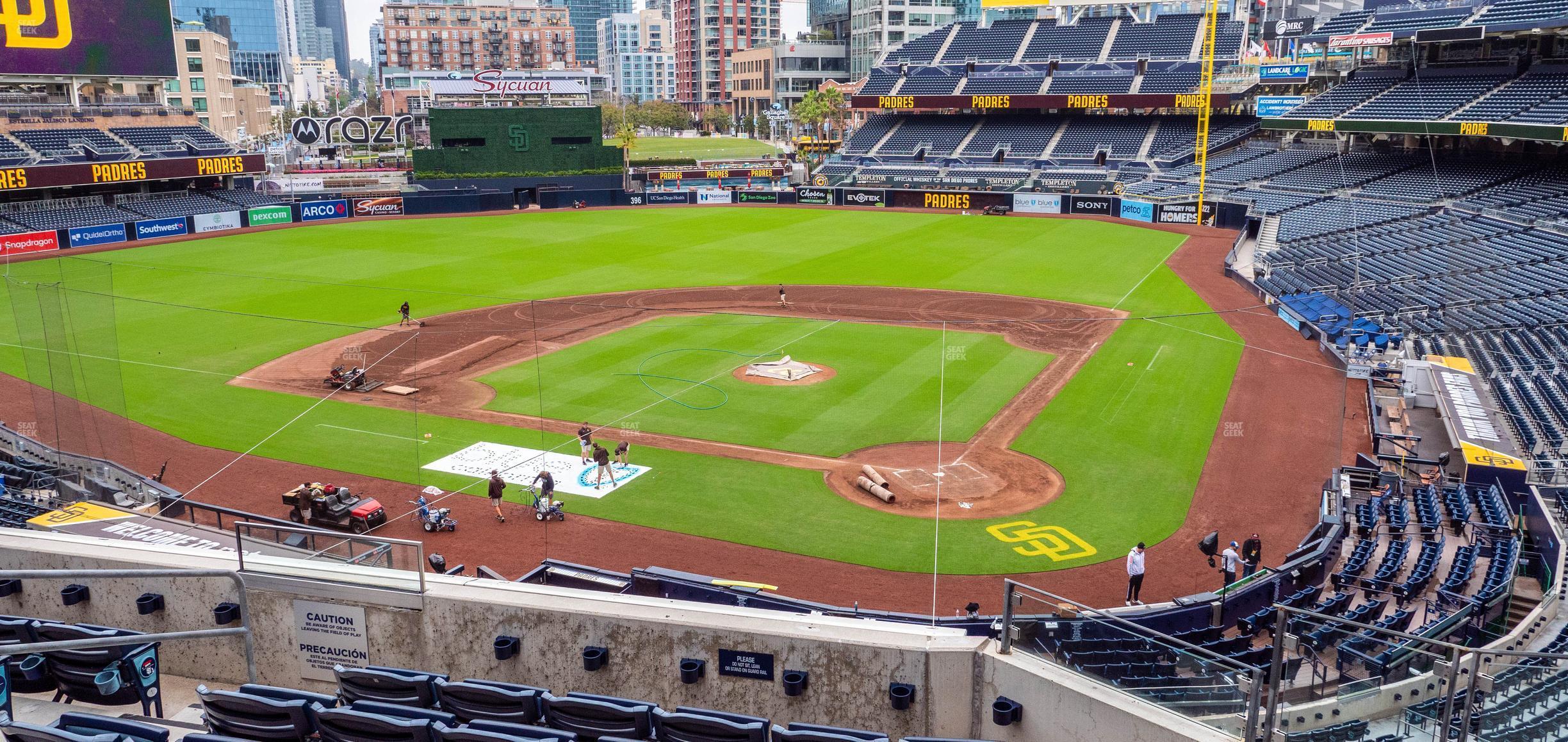 Seating view for Petco Park Section 202