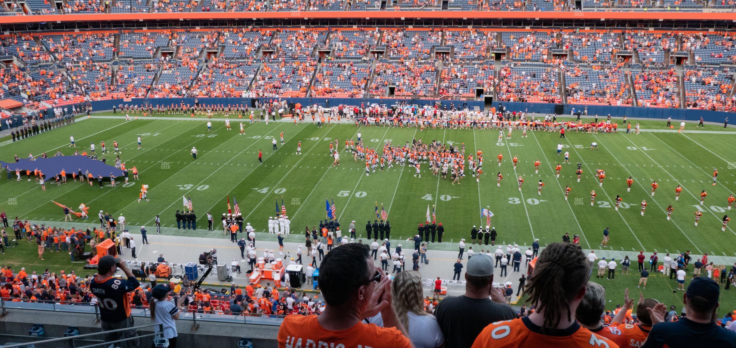 Seating view for Empower Field at Mile High Section 308