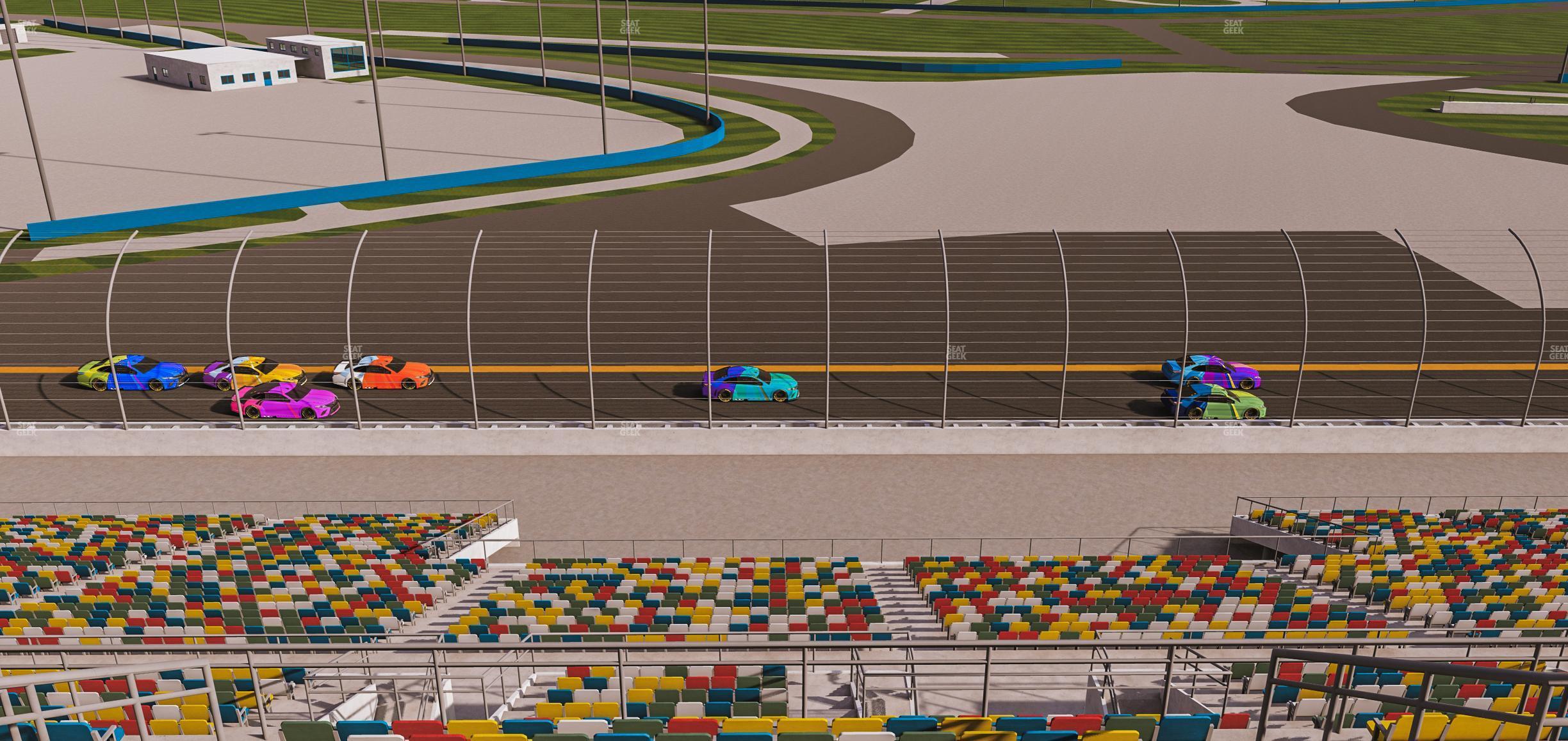 Seating view for Daytona International Speedway Section 384