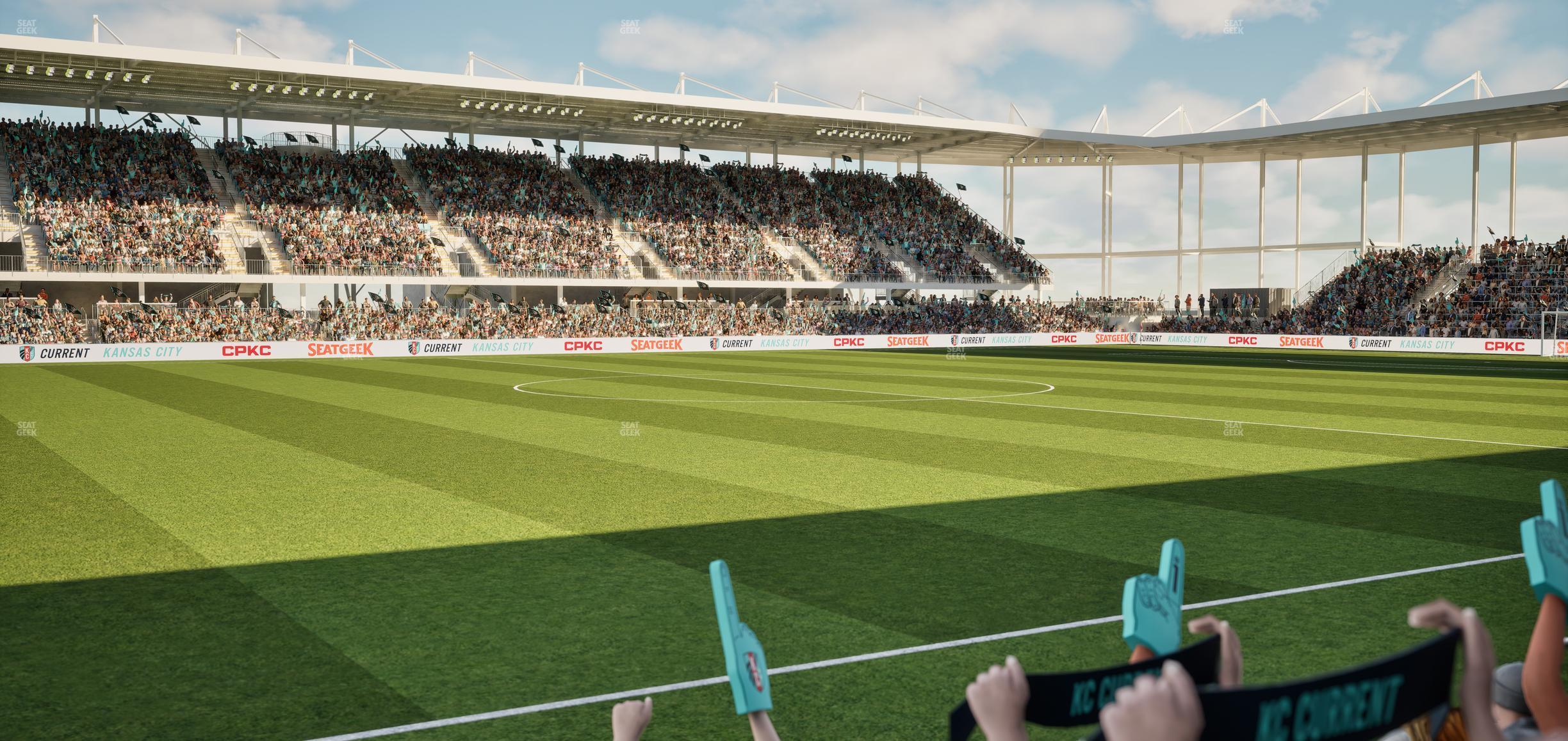 Seating view for CPKC Stadium Section 107