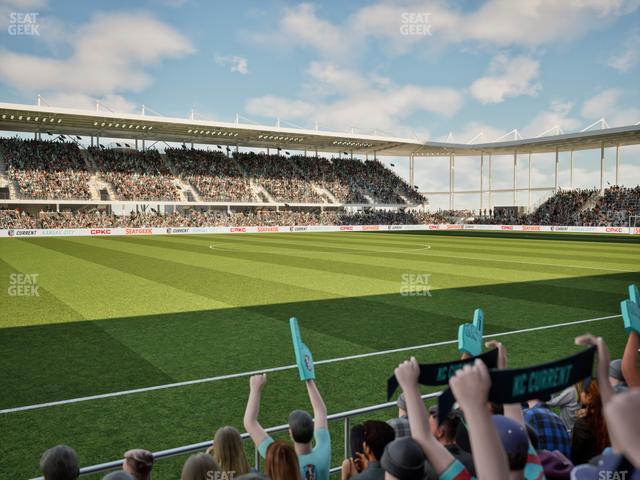 Seating view for CPKC Stadium Section 107