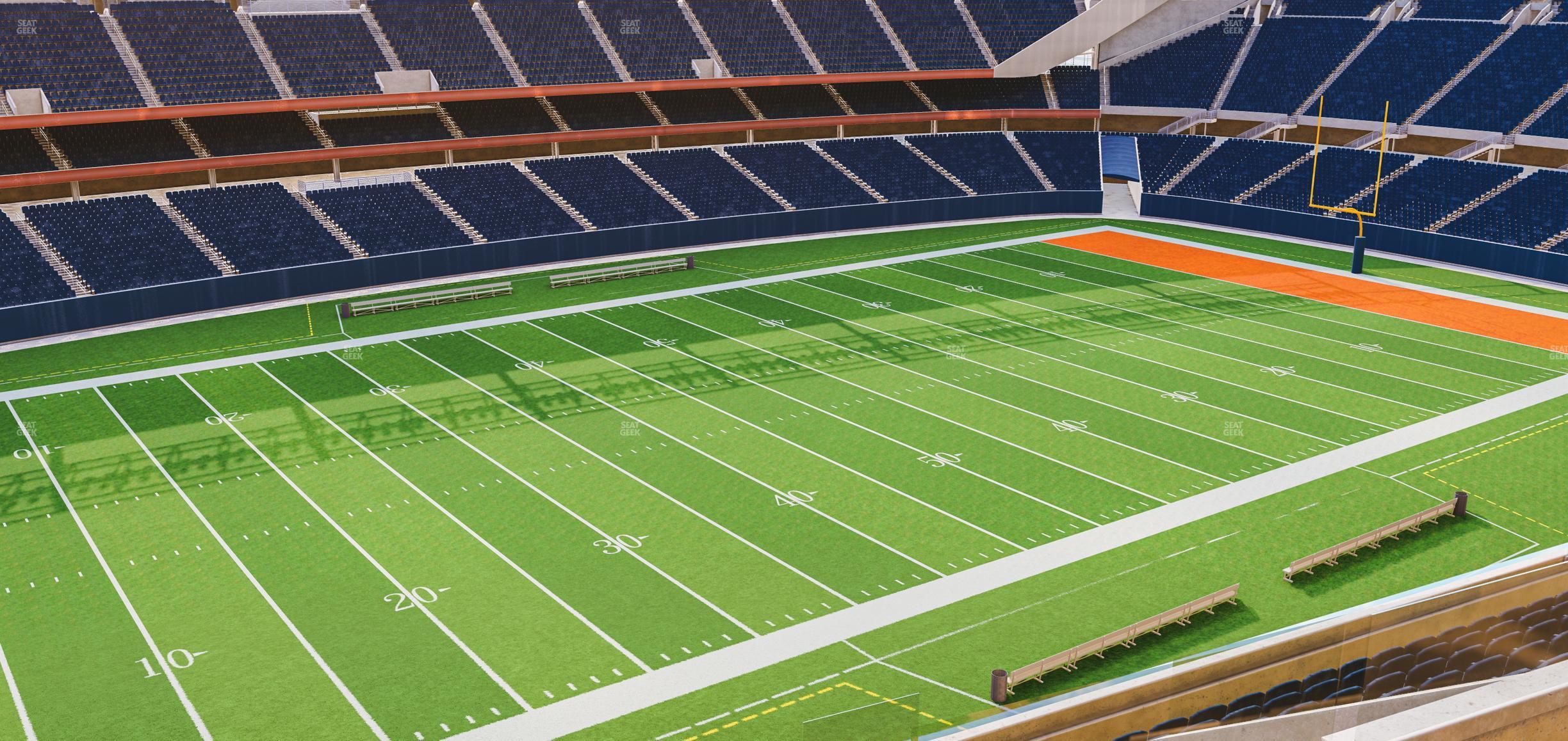 Seating view for Soldier Field Section 313 Club