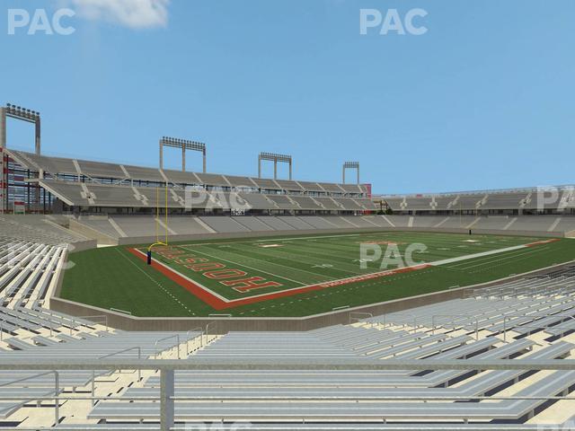 Seating view for TDECU Stadium Section 116