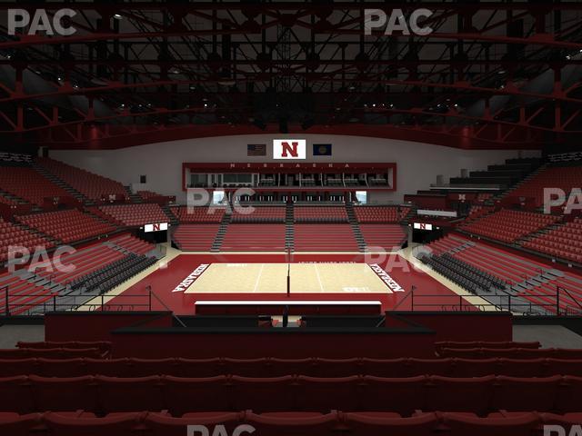 Seating view for Bob Devaney Sports Center Section C 18