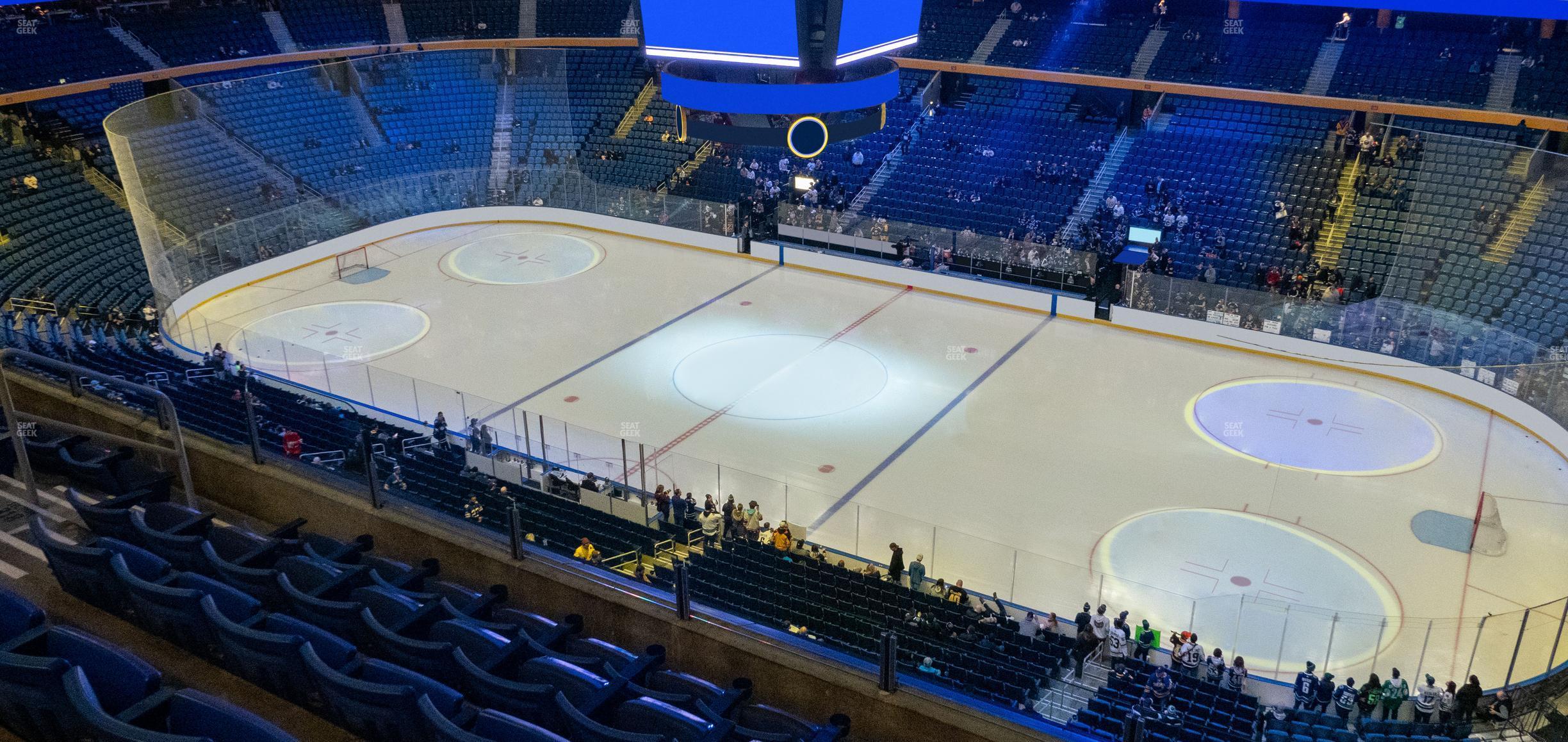 Seating view for KeyBank Center Section 318