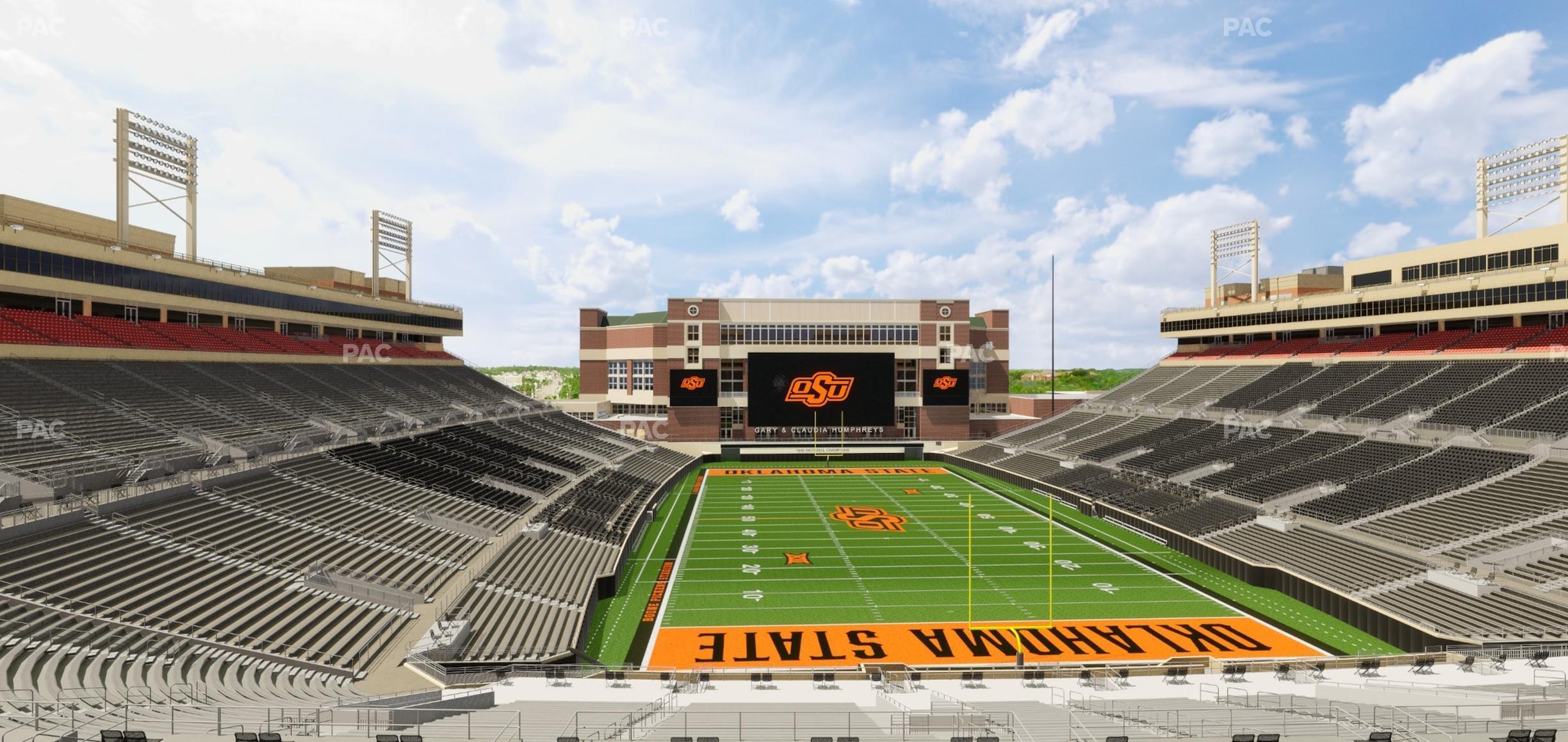 Seating view for Boone Pickens Stadium Section 223