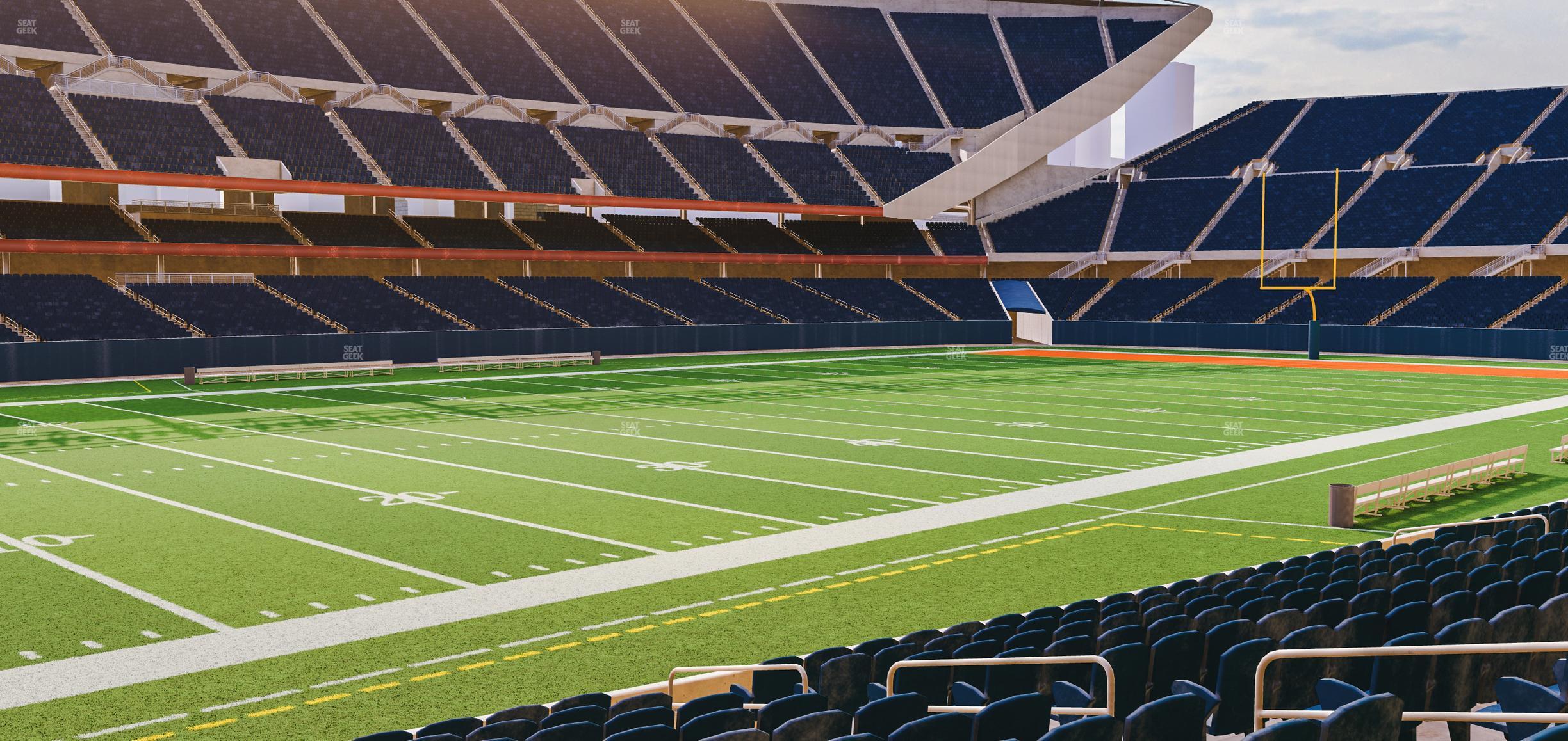 Seating view for Soldier Field Section 114