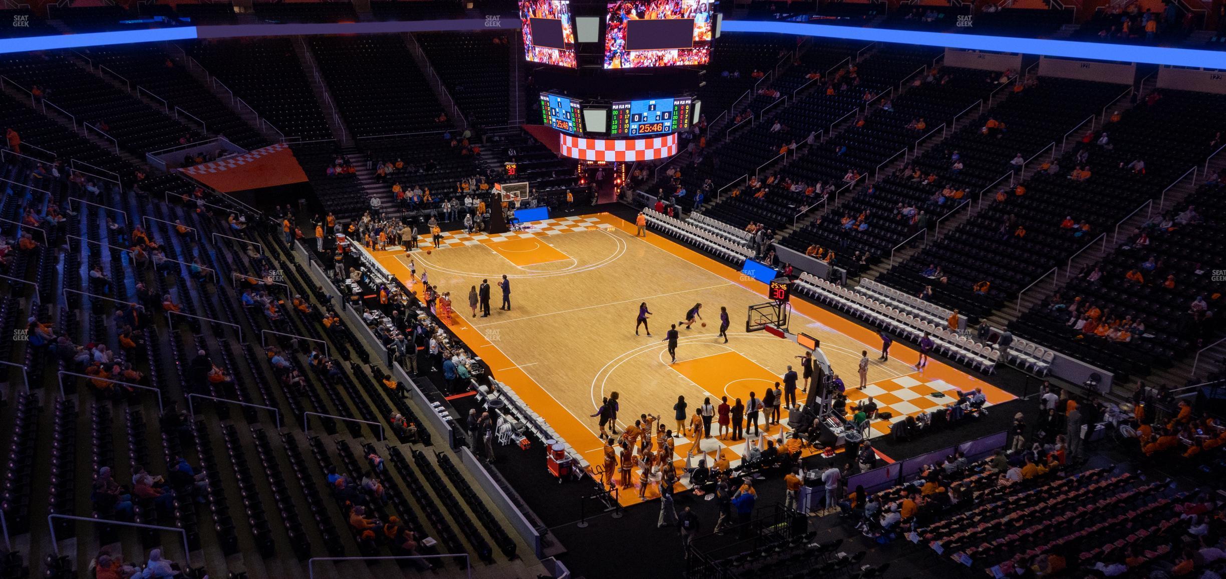 Seating view for Thompson-Boling Arena at Food City Center Section 331