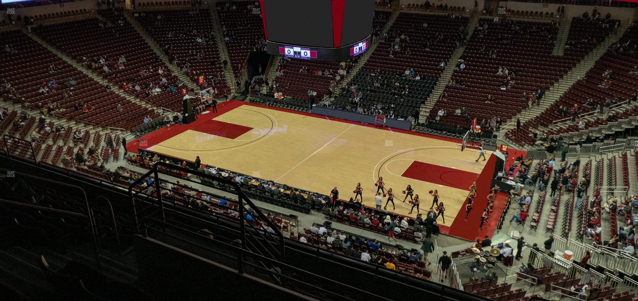 Seating view for Colonial Life Arena Section 220