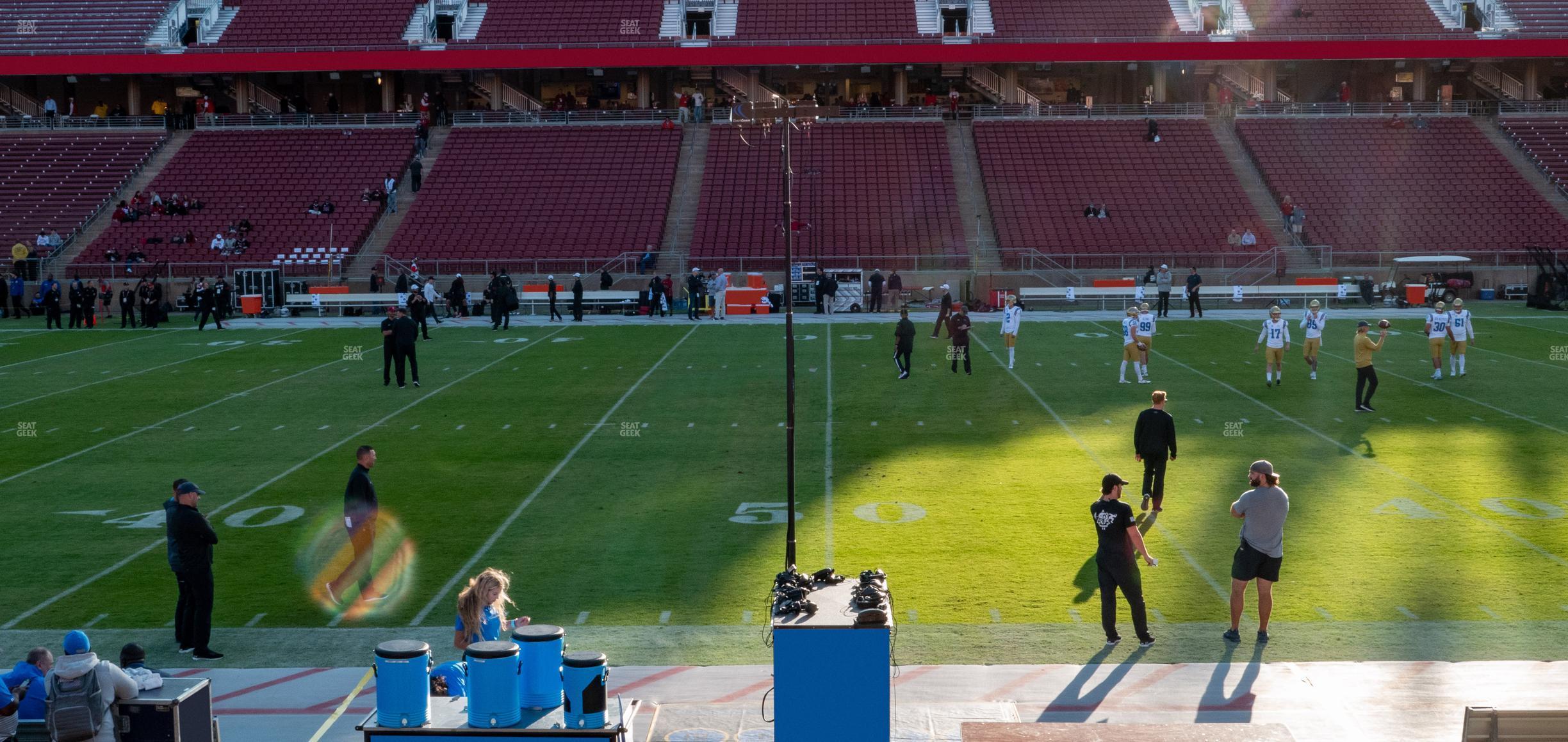 Seating view for Stanford Stadium Section 133