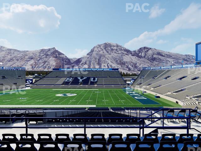 Seating view for LaVell Edwards Stadium Section 103