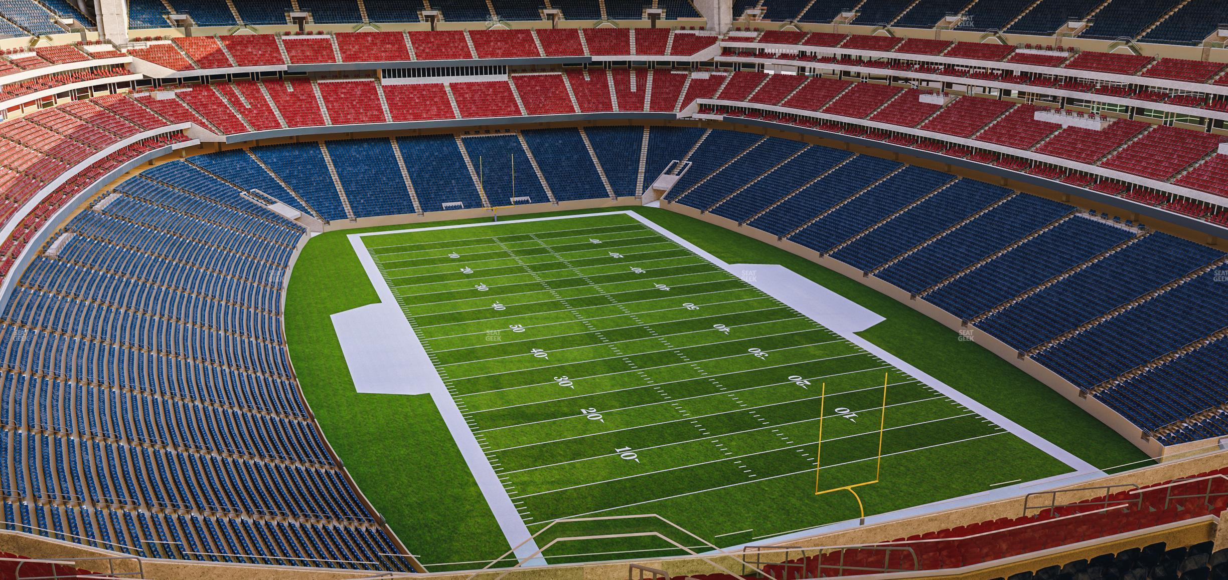 Seating view for NRG Stadium Section 751