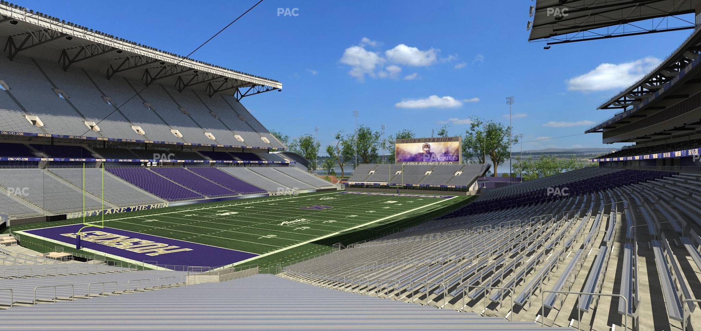 Seating view for Husky Stadium Section 114