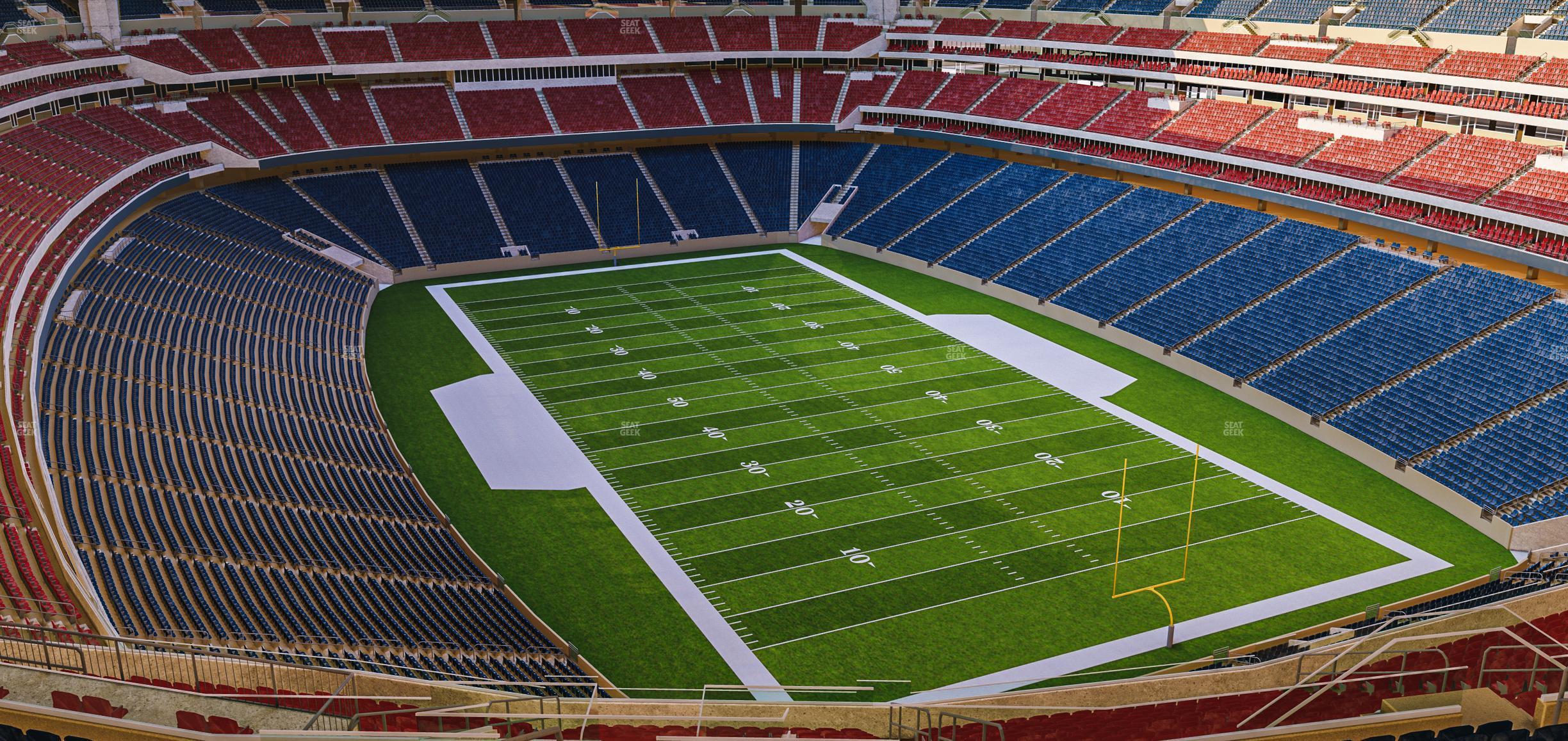 Seating view for NRG Stadium Section 726