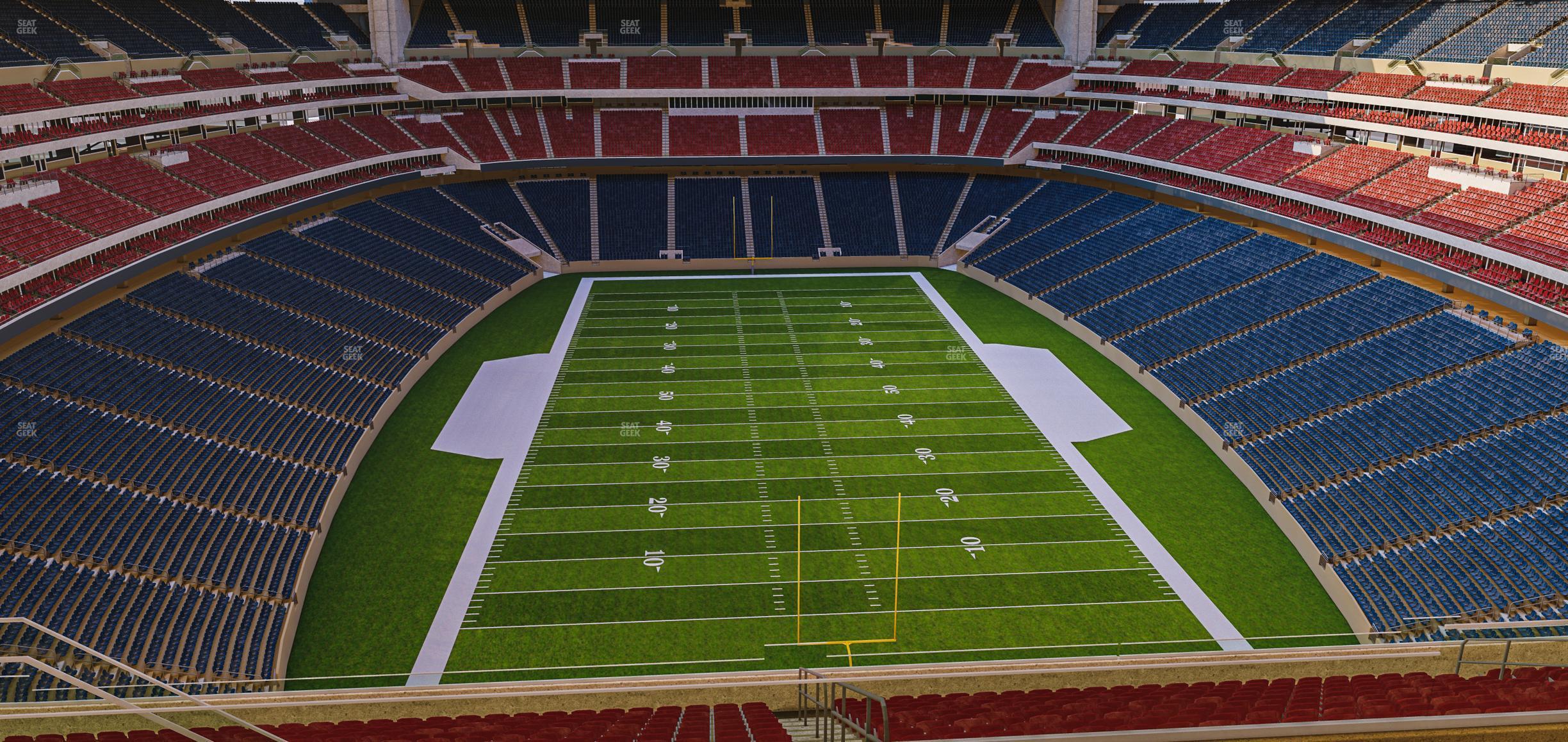 Seating view for NRG Stadium Section 622