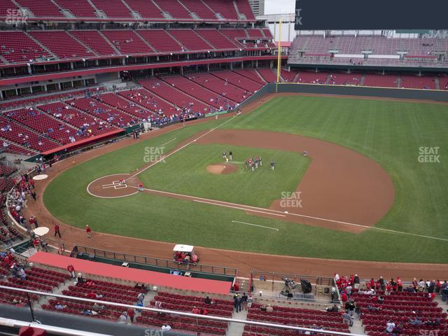 Seating view for Great American Ball Park Section 431