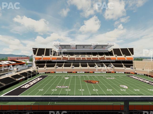 Seating view for Reser Stadium Section 234