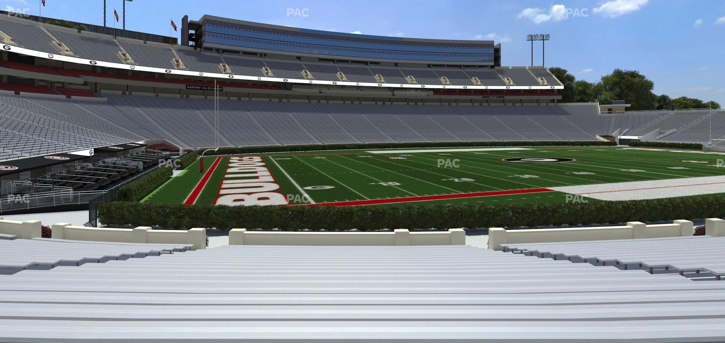 Seating view for Sanford Stadium Section 111