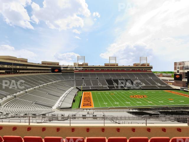 Seating view for Boone Pickens Stadium Section Club 513