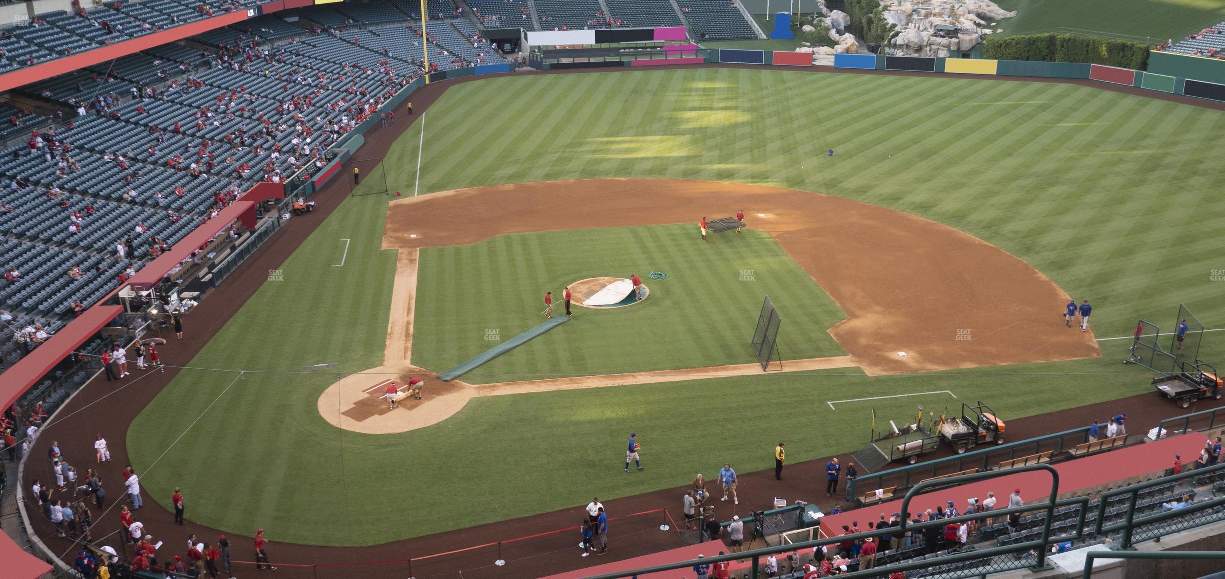 Seating view for Angel Stadium of Anaheim Section 423