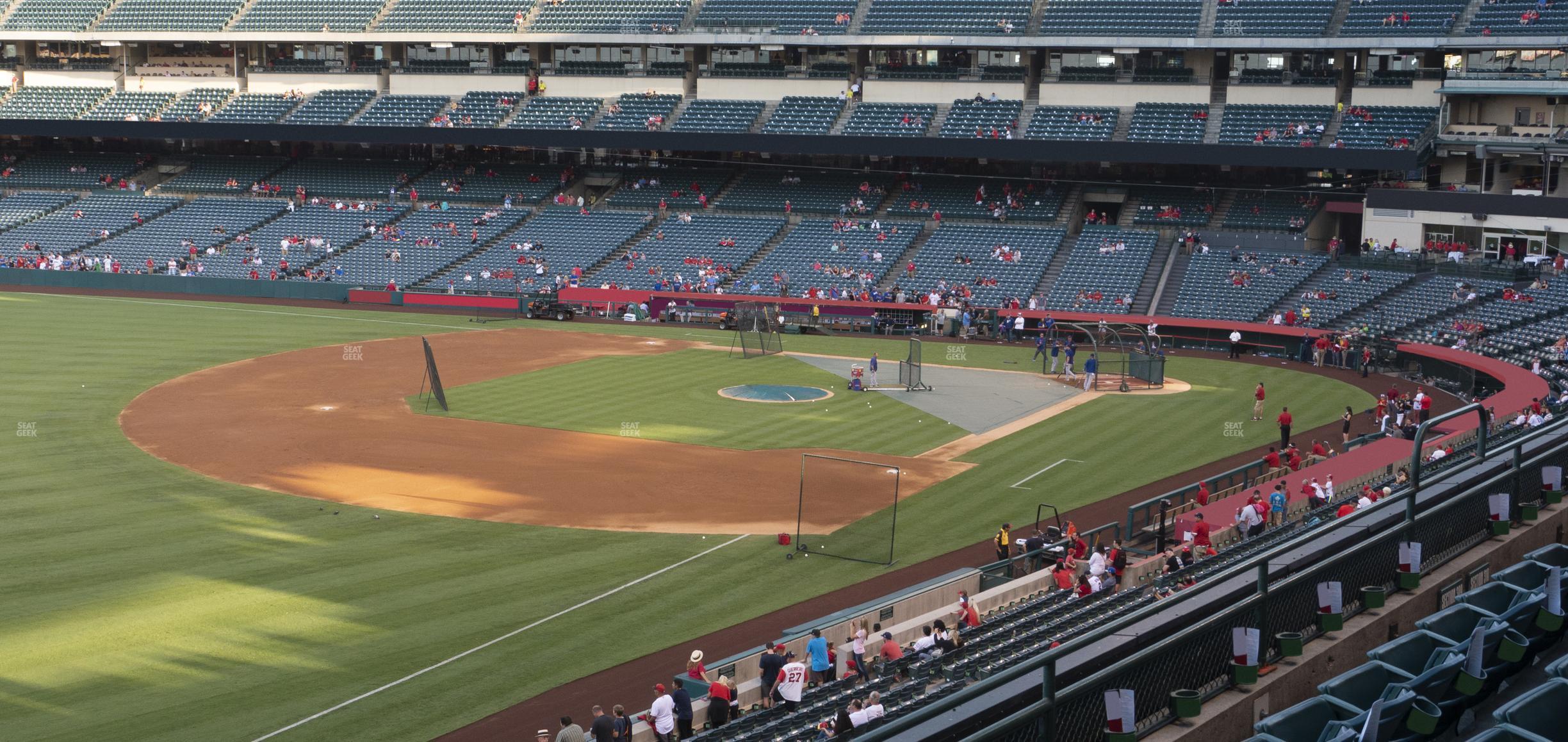 Seating view for Angel Stadium of Anaheim Section 308